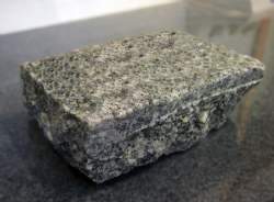 hvede i grå granit