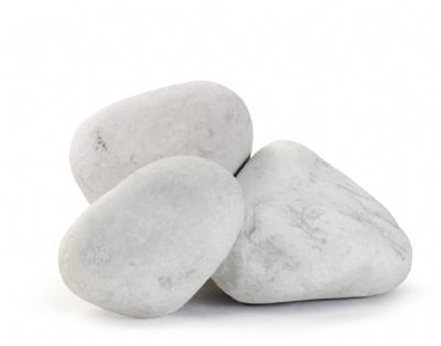 salg af Hvid marmor pyntesten 4-6 cm
