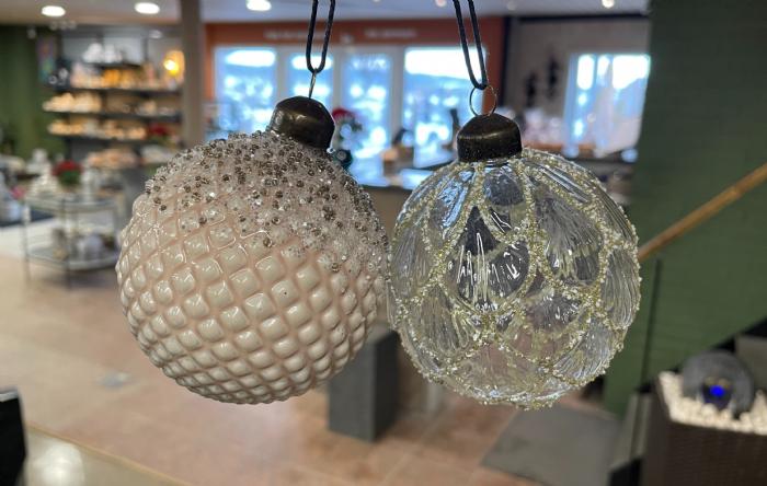 salg af Julekugler glas