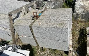 Kantblok T-rosa granit