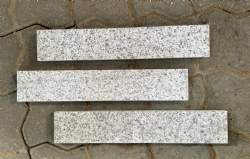 salg af Kantliste lysgrå granit børstet overflade