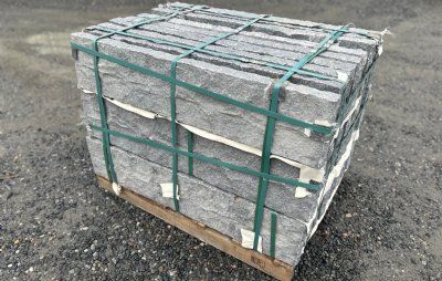 Kantsten gråsort granit - 27 stk.