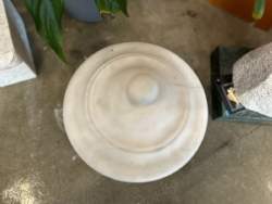 vase hvid marmor