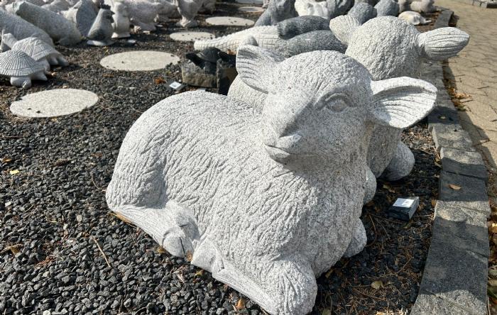 salg af Lam lysegrå granit