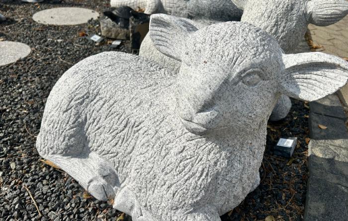 salg af Lam lysegrå granit