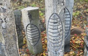 Lampe basalt m/riller