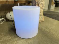 lampe hvid plast