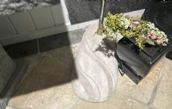 lampe unika hvid marmor