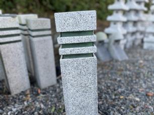 Lampe stokhugget m/glas