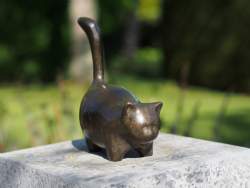 Lille kat i Bronze