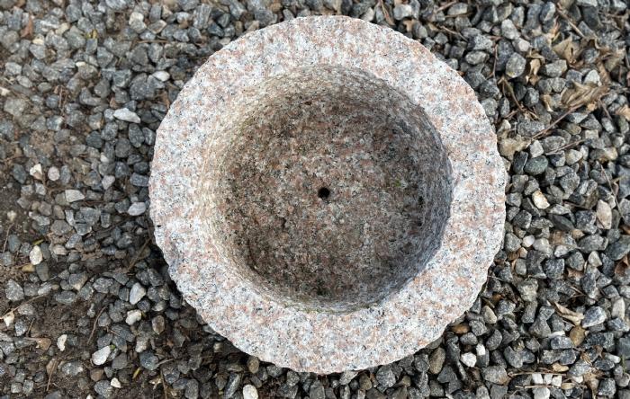 salg af Lille plantekumme rosa granit