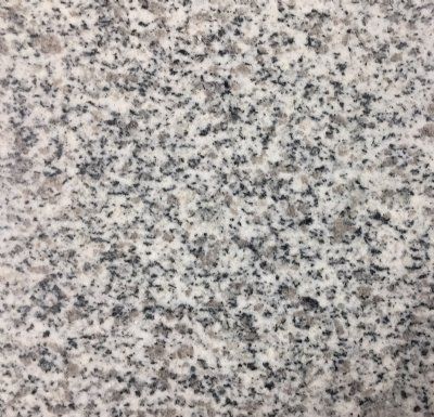 Lys grå granit - poleret overflade
