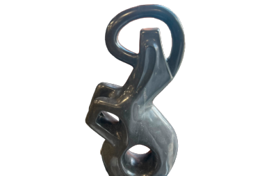 salg af Marmor skulptur sort hest