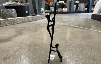 salg af Mennesker på stige - sort