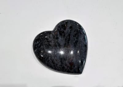 salg af Minihjerte poleret blålig granit