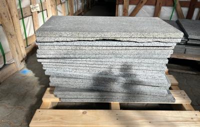 salg af Mørkegrå granit fliser restparti