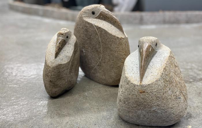 salg af Natursten fugl "Fantasy"