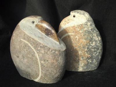 salg af Natursten fugl "Fantasy" H40 cm