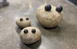 Natursten frø tudse