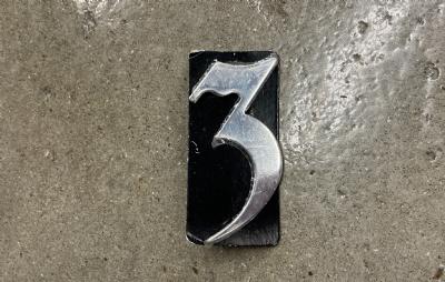 salg af Numre og bogstaver i metal - 3