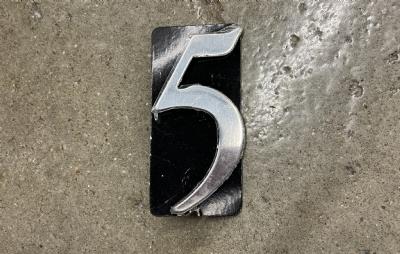 salg af Numre og bogstaver i metal - 5