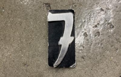 salg af Numre og bogstaver i metal - 7