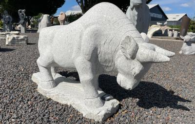 salg af Okse grå granit