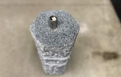 olielampe hexagon