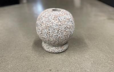 salg af Olielampe stokhugget m/fod rosa