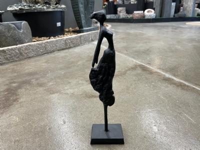 salg af Pige med kjole sort metal