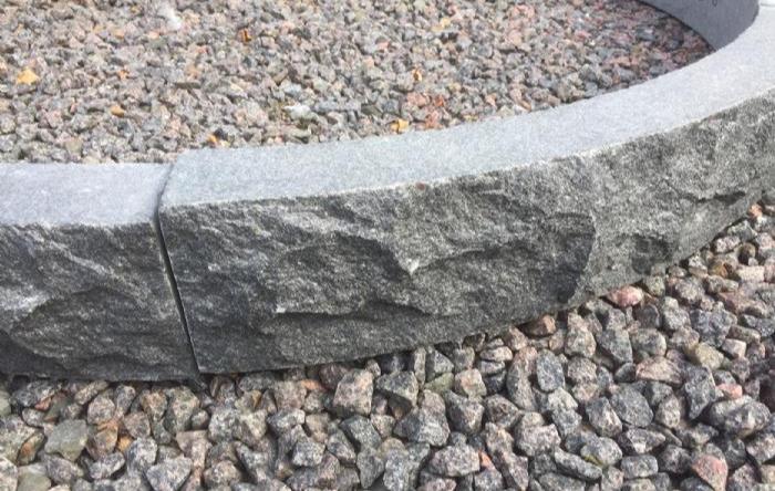 salg af Plantering i sort granit