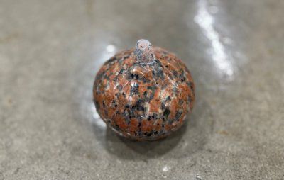 Poleret græskar lille