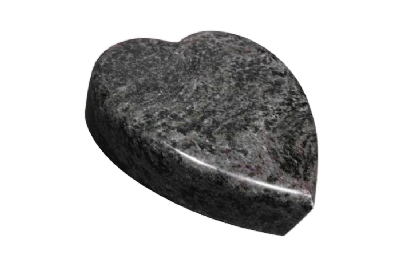 salg af Poleret granit hjerte