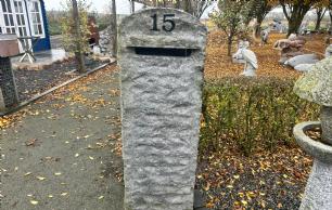 Postkasse gråsort nr. 15