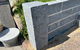 Pullert Larvikitt blå granit