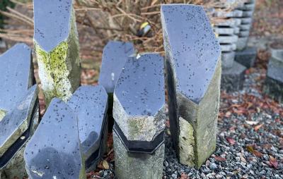 salg af Pullert/søjle basalt H 61 cm