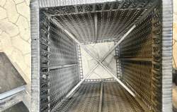 rattan høj med kant