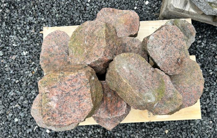 salg af Restpalle bedsten rødlig granit