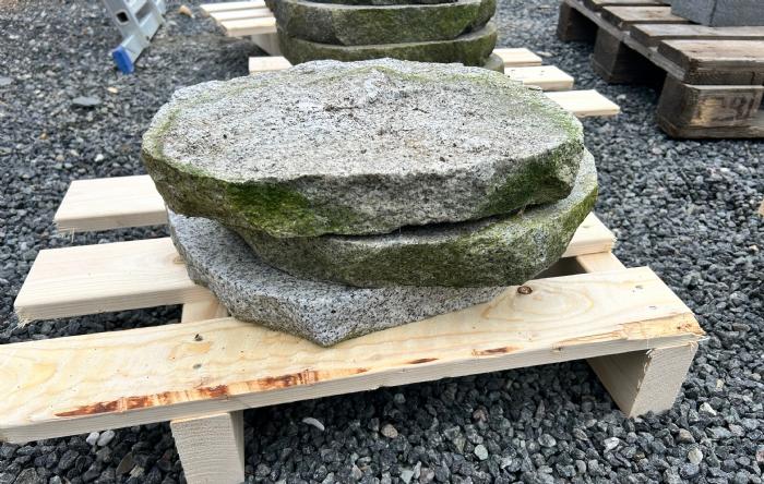 salg af Restpalle lysgrå granit trædesten