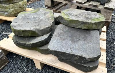 salg af Restpalle trædesten basalt