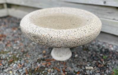 salg af Rundt fuglebad Timeglas