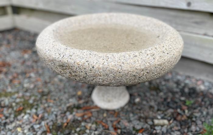 salg af Rundt fuglebad Timeglas