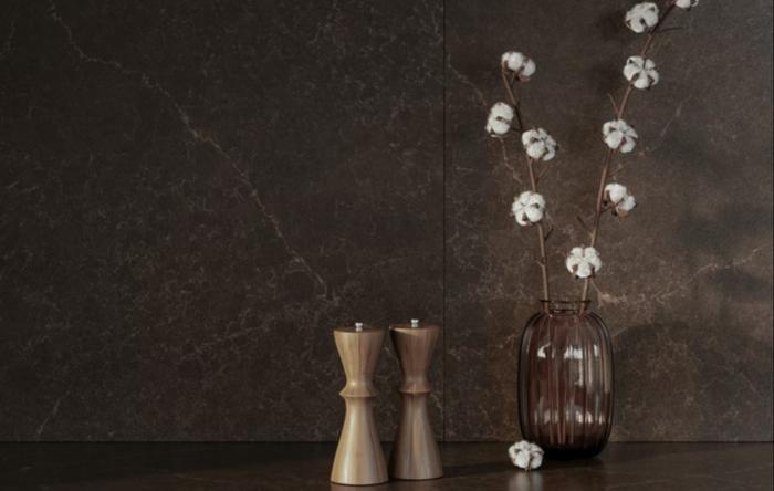 salg af Silestone Chateau Brown