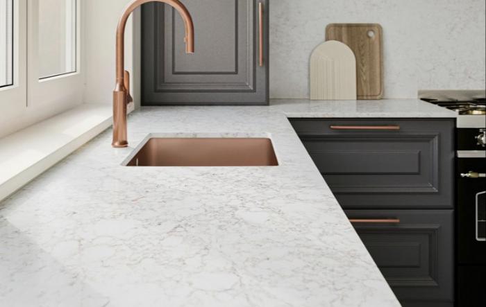 salg af Silestone Rivere Rose