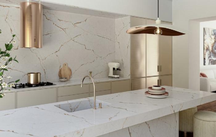 salg af Silestone Versailles Ivory