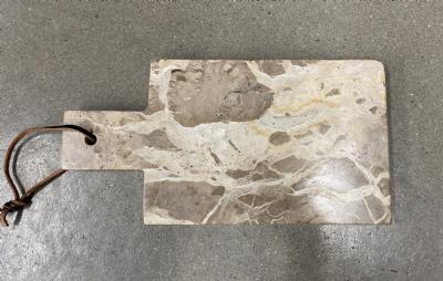 salg af Skærebræt marmor m hank, beige