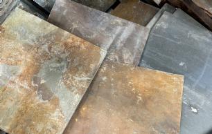 Skifer fliser multicolor