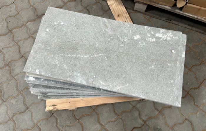 salg af Skifer grå/grøn restparti