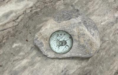 salg af Strandsten med stjernetegn glas