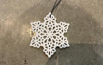 salg af Snefnug ornament flere modeller